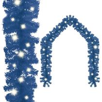 Guirlanda de Natal vidaXL Blue 20m com 300 luzes LED em PVC Guirlanda de Natal vidaXL Blue 20m com 300 luzes LED em PVC