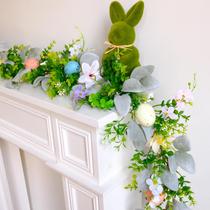 Guirlanda de Páscoa Nicedepot 1,8 m com Ovos e Luzes Decorativas de Primavera Guirlanda de Páscoa Nicedepot 1,8 m com Ovos e Luzes Decorativas de Primavera
