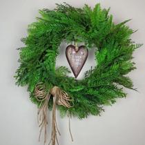 Guirlanda de Verdes O Amor Mora Aqui 50cm