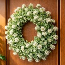 Guirlanda Decoração Parede Porta Flores Artificial De 25cm Guirlanda Decoração Parede Porta Flores Artificial De 25cm