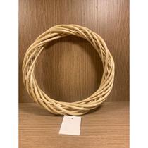 Guirlanda em Rattan Para Decoração Guirlanda Rústica para criar e decorar o seu enfeite para porta 30cm