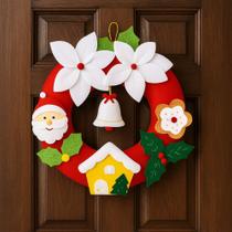 Guirlanda Enfeite de Porta e Parede Enfeite de Natal Decoração Natalina