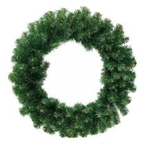 Guirlanda Enfeite Natal Porta 60cm Verde 100 Galhos Grande Natalino Guirlanda Enfeite Natal Porta 60cm Verde 100 Galhos Grande Natalino