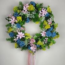 Guirlanda Florada Primavera 43cm Guirlanda Florada Primavera 43cm