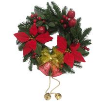 Guirlanda Natalina Decorada 38cm