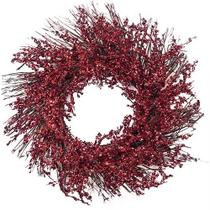 Guirlanda Vermelha Brilhosa 40cm Christmas Traditions EAN 018859430480