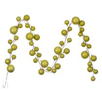 Guirnalda de Alambre con Bolas y Ramas de Perlas Lima Vickerman 3m para Uso Interior Guirnalda de Alambre con Bolas y Ramas de Perlas Lima Vickerman 3m para Uso Interior