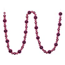 Guirnalda de Bolas Navideñas Vickerman Mauve 2.7m Guirnalda de Bolas Navideñas Vickerman Mauve 2.7m