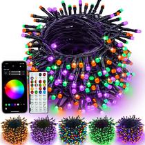 Guirnalda de luces RGB para Halloween YIQU 20 m 200 LED impermeables