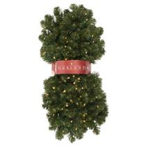 Guirnalda Navideña Vickerman de Abeto Oregon 2.7 m con 100 Luces LED