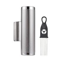 Guiro De Aço Inoxidável De 8/10/12 Polegadas Com Espátula, Instrumento De Percussão Latino Para Jazz