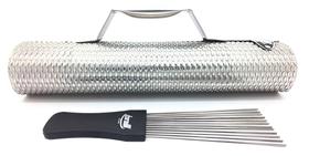 Guiro Meregue Oval Acompanha 1 Pente Tg 531 Torelli Cromado Cinza