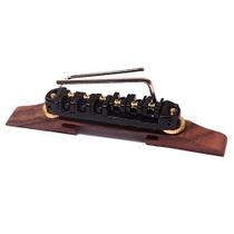Guitar Bridge Alnicov Roller Saddles Rosewood para guitarra de jazz