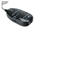 Guitar Link USB - Preto - Adaptador De Guitarra Para Pc