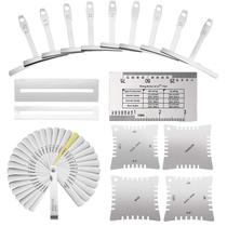 Guitar Luthier Tools TIMESETL 17 unidades com medidores de raio e muito mais Guitar Luthier Tools TIMESETL 17 unidades com medidores de raio e muito mais