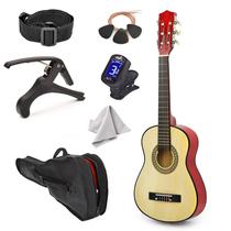 Guitar Master Play 30 Madeira natural canhota para crianças Guitar Master Play 30 Madeira natural canhota para crianças
