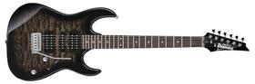 Guitarra 6C RG GIO Trans Black Sunburst Ibanez GRX70QA-TKS