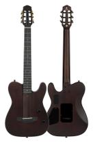 Guitarra acústica Bullfighter Silent Nylon de 6 cordas com estojo e acessórios Guitarra acústica Bullfighter Silent Nylon de 6 cordas com estojo e acessórios