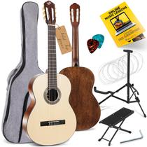 Guitarra acústica clássica Pyle Premium Solid Spruce Top 39