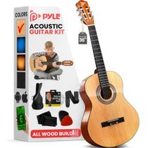 Guitarra Acústica Pyle 3/4 para Crianças - Tamanho Junior 36"