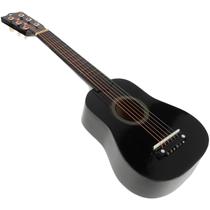 Guitarra acústica Toddmomy Kids de 21 polegadas de madeira clássica preta Guitarra acústica Toddmomy Kids de 21 polegadas de madeira clássica preta