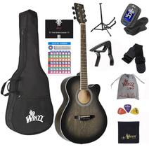 Guitarra Acústica WINZZ HAND RUBBED Series 40" - Com Pacote Guitarra Acústica WINZZ HAND RUBBED Series 40" - Com Pacote