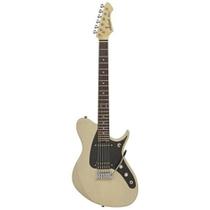 Guitarra Aria J-1 See-Through Vintage White F002