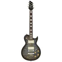 Guitarra Aria Pro II PE-480 See-Through Black Burst F002