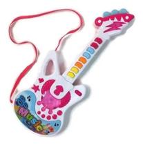 Guitarra Bebê Musical Piano Infantil Teclado Seguro Baby