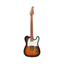 Guitarra Benson Hardy 904 Tele Sunburst Escudo Branco Bag