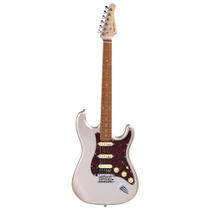 Guitarra benson - hardy s 902 - stratocaster - champagne - com capa