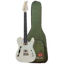 Guitarra Benson Telecaster Brave One Series Olympic White Satin C/ Bag
