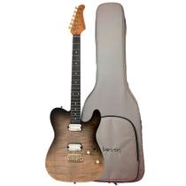 Guitarra Benson Telecaster Hardy Series Modern MCH Antique Tobacco Burst C/ Bag