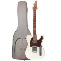 Guitarra benson telecaster hardy t 905 m ow/tt chrome c/ bag
