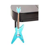 Guitarra De Brinquedo Em Escala 1/12 Para Casa De Bonecas, Modelo De Instrumento Musical Miniatura