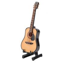 Guitarra de madeira em miniatura modelo Pssopp Mini Guitar 10cm/16cm