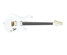 Guitarra divitone super strato dsg 10 ao smart c/ efeitos arctic ore branco c/ dourado Guitarra divitone super strato dsg 10 ao smart c/ efeitos arctic ore branco c/ dourado