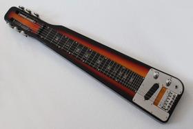 Guitarra eléctrica de lap steel Musoo Sunburst con 28 trastes