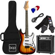 Guitarra Elétrica Best Choice Products com Amplificador de 10W - Tamanho Real