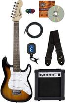 Guitarra elétrica Fender Squier Mini Strat 3/4 Kids com pacote