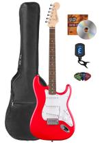 Guitarra elétrica Fender Squier Stratocaster Torino Red com pacote Guitarra elétrica Fender Squier Stratocaster Torino Red com pacote
