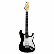 Guitarra Elétrica Giannini G-101 Black com escudo White