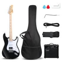 Guitarra elétrica GLARRY GST Full Size com captador HSS + Access