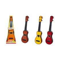 Guitarra Elétrica Infantil De 17 Polegadas Com Luzes LED E Bateria Recarregável, Instrumento Musical