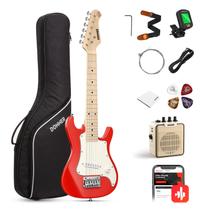 Guitarra Elétrica Infantil Donner DSJ-100 (30 Polegadas) - Vermelha com Acessórios Guitarra Elétrica Infantil Donner DSJ-100 (30 Polegadas) - Vermelha com Acessórios