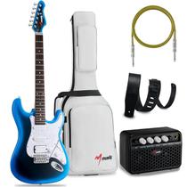 Guitarra elétrica MUSILY MST-1 tamanho grande com acessórios Guitarra elétrica MUSILY MST-1 tamanho grande com acessórios