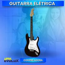 Guitarra Elétrica Preta e Branca Descubra o Poder da Música com Este Instrumento Impressionante