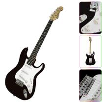 Guitarra Elétrica Preta e Branca Descubra o Poder da Música com Este Instrumento Impressionante