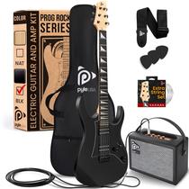 Guitarra elétrica Pyle Prog Rock EG Series 39" com kit de amplificador