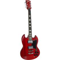 Guitarra Elétrica SG de Madeira Maciça Thomaz TEG 340 Vermelho Guitarra Elétrica SG de Madeira Maciça Thomaz TEG 340 Vermelho